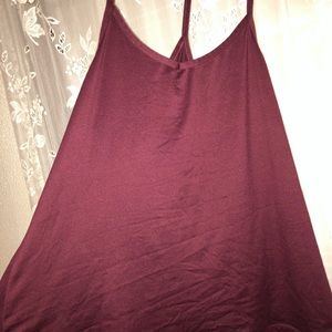 Spaghetti strap tank top
